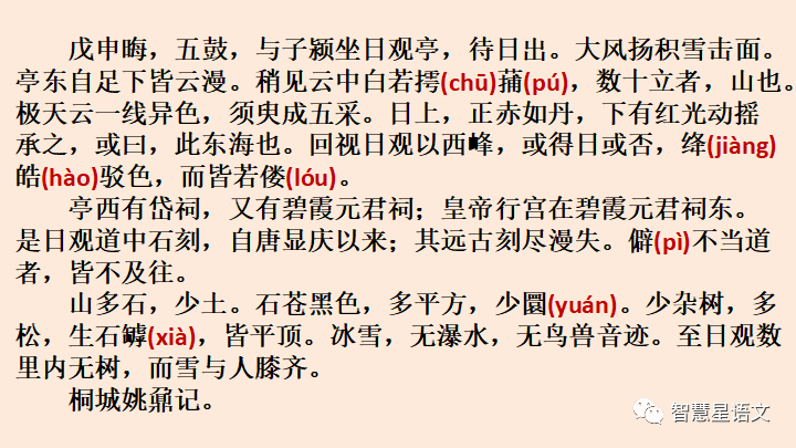 窃读记中知趣的意思_登泰山记中的戊申晦是什么读_壬申年,戊申月,戊申日