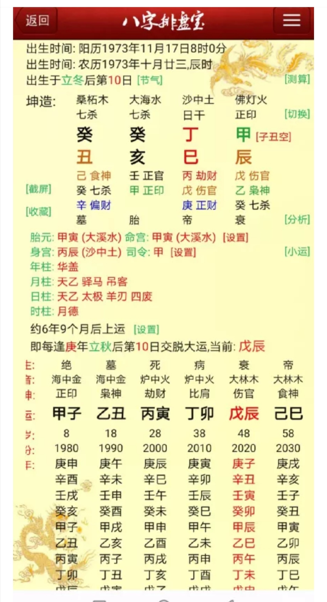 甲辰日戊辰时生于戌月_戊生戌月命理分析_戊辰 壬戌 甲辰 己巳