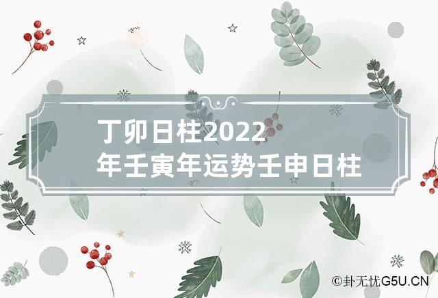 丁卯日柱2022年壬寅年运势 壬申日柱2022年壬寅年运势