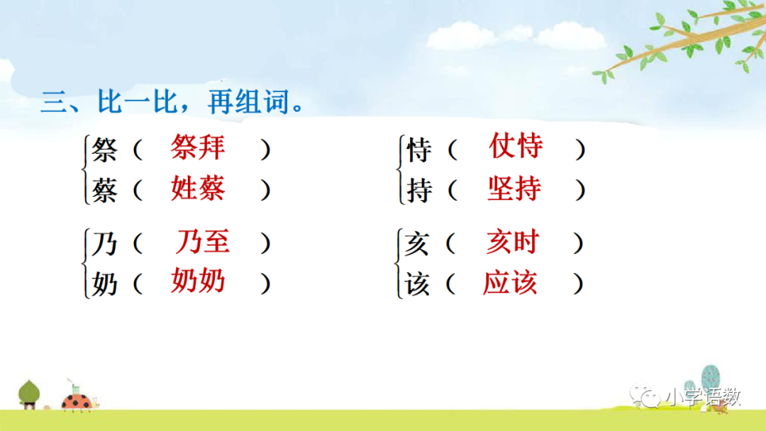 小学语文必知的古诗词知识点：示儿的诗意与组词